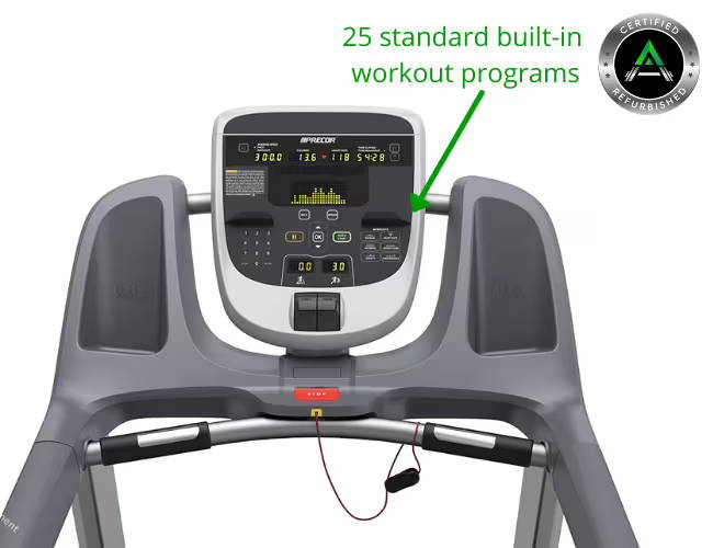 8 - precor treadmill 836 trm -